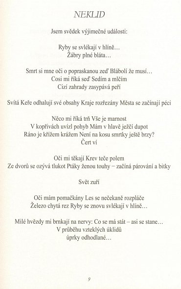 Náhled Úklid neklidu / Neklid úklidu (2017-2018)