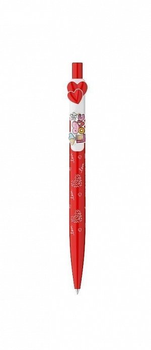 Kuličkové pero ICO Love - červené