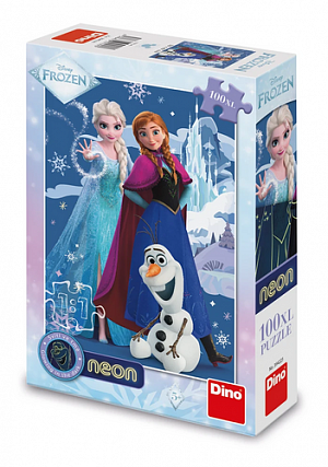 Puzzle Frozen: Kouzelné sesty 100 XL dílků