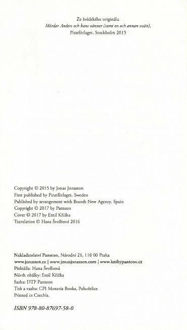 Náhled Zabiják Anders a jeho přátelé (brož.)