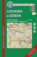KČT  8 Lounsko a Džbán 1:50 000/turistická mapa