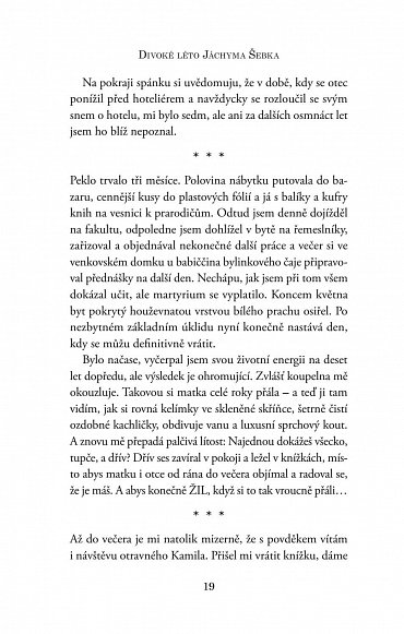 Náhled Divoké léto Jáchyma Šebka