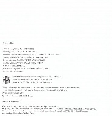 Náhled Myší hlídka 3 - Černá sekera