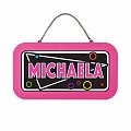 Neonová cedulka se jménem - Michaela