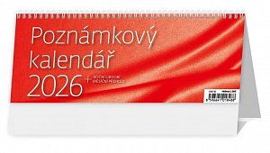 Kalendář stolní 2026 - Poznámkový kalendář OFFICE