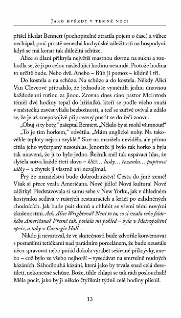 Náhled Jako hvězdy v temné noci, 1.  vydání