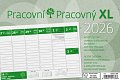 Kalendář stolní 2026 - Pracovní XL/Pracovný XL