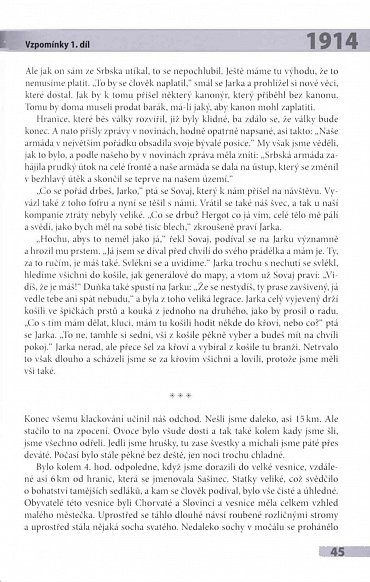 Náhled V kole vojny - Vzpomínky legionáře Josefa Laciny