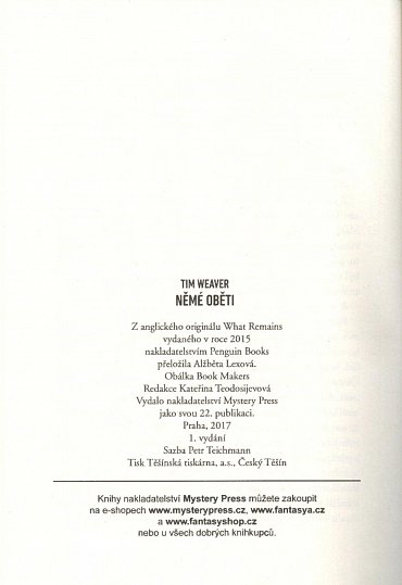 Náhled Němé oběti