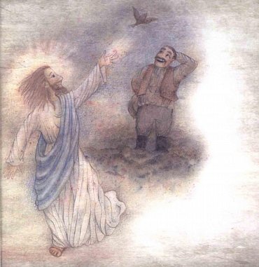 Náhled Když ještě chodil Pán Ježíš s Petrem po světě - České lidové pohádky