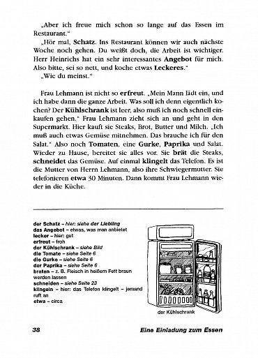 Náhled Lesen und Üben - Essen und Trinken - úroveň A