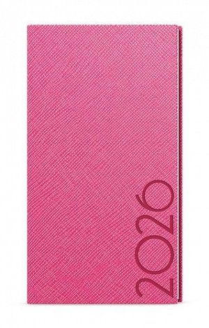 Týdenní diář 2026 Jakub Tora kapesní růžová