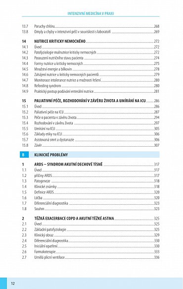 Náhled Intenzivní medicína v praxi