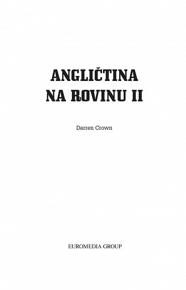 Náhled Angličtina na rovinu II