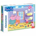 Clementoni Puzzle Maxi Prasátko Peppa / 60 dílků
