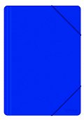 Office Products spisové desky s gumičkou, A4, PP, modré