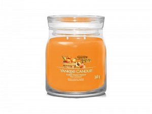 YANKEE CANDLE Farm Fresh Peach svíčka 368g / 2 knoty (Signature střední)