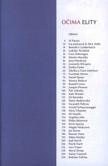 Náhled Očima elity - Rozhovory, film a divadlo