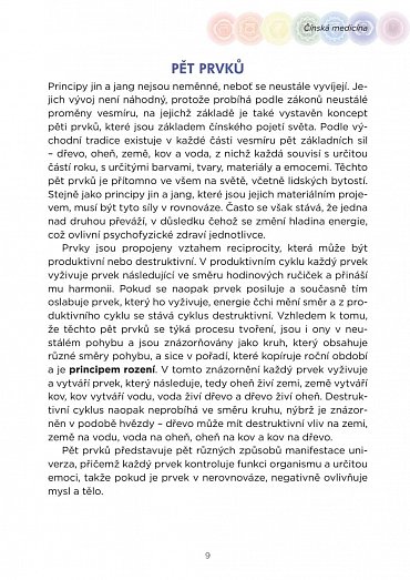 Náhled Vnitřní energie 7 čaker s mapami energetických meridiánů - Vesmírná harmonie, pět elementů, naslouchání vlastnímu tělu