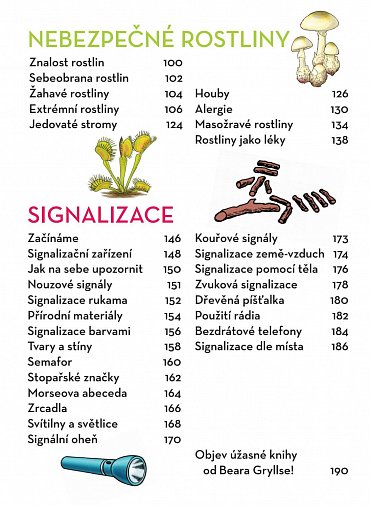 Náhled Příručka pro začínající dobrodruhy 2: Nebezpečná zvířata, nebezpečné rostliny, stopování, signalizace