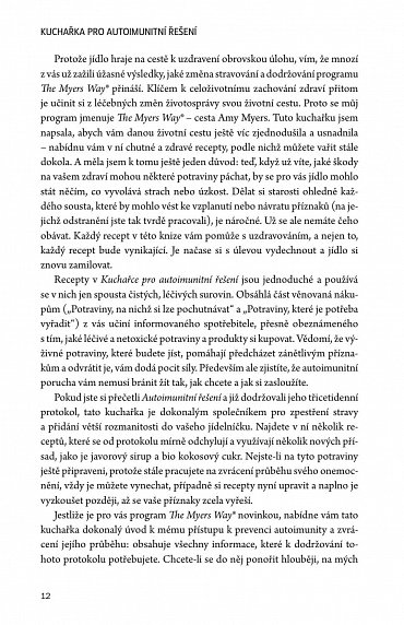 Náhled Kuchařka pro autoimunitní řešení - Přes 150 chutných receptů pro prevenci a odvrácení celého spektra zánětlivých příznaků a nemocí