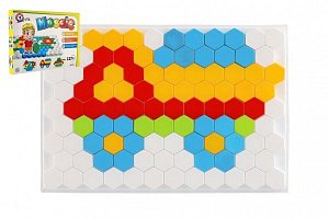 Mozaika klobouček 2,5 cm hladký/127 ks