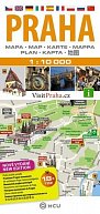 Praha - plán města 1:10 000