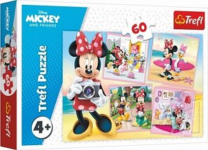 Trefl Puzzle Minnie Půvabná Minnie / 60 dílků