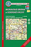 Moravská brána,Oderské vrchy /KČT 60 1:50T Turistická mapa