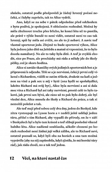 Náhled Věci, na které nastal čas, 1.  vydání