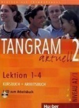 Tangram aktuell 2: Lektion 1-4: Kursbuch + Arbeitsbuch mit Audio-CD