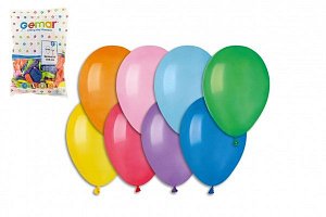 Balonky nafukovací 8" Karneval pastel 100 ks v sáčku