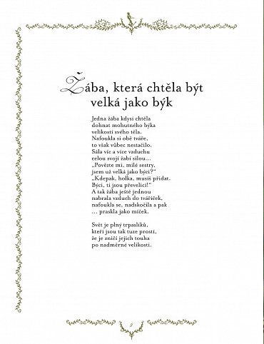 Náhled La Fontainovy bajky, 1.  vydání