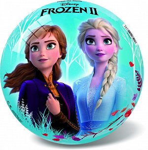 Míč Ledové království II/Frozen II nafouknutý 23cm v síťce