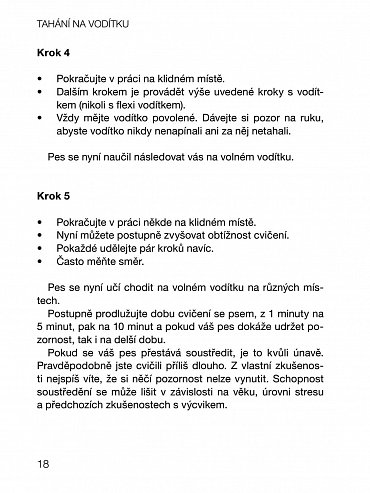 Náhled Tahání na vodítku