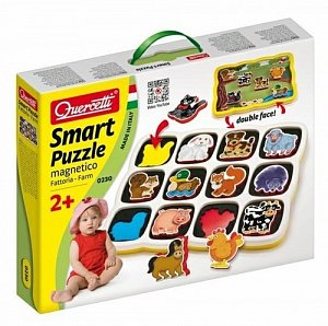 Smart Puzzle magnetico Farm - Oboustranné magnetické puzzle