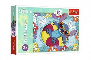 Puzzle Lilo & Stitch: Na prázdninách 30 dílků