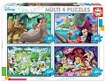 Puzzle Disney pohádky 4v1 (50,80,100,150 dílků)