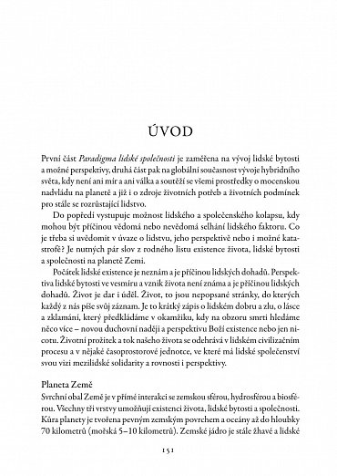 Náhled Paradigma a vize lidské společnosti