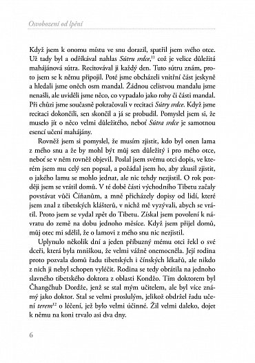 Náhled Osvobození od lpění - Klasické buddhistické rady z pohledu dzogčhenu