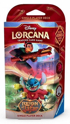 Disney Lorcana: Reign of Jafar - Starter Deck Ruby & Steel