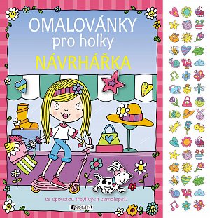 Omalovánky pro holky - Návrhářka