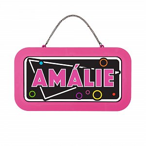 Neonová cedulka se jménem - Amálie