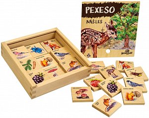 Pexeso klasické - Náš les