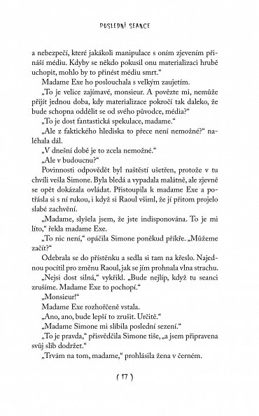 Náhled Poslední seance