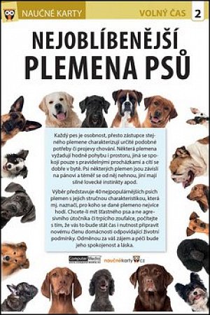 Nejoblíbenější plemena psů - Naučná karta