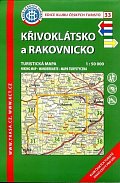 KČT 33 Křivoklátsko,Rakovnicko 1:50 000