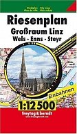 PL 59 Linz, atlas s okolím 1:12 500 / plán města