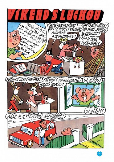 Náhled Úžasné příběhy Čtyřlístku z let 1984 - 1987 / 7. velká kniha