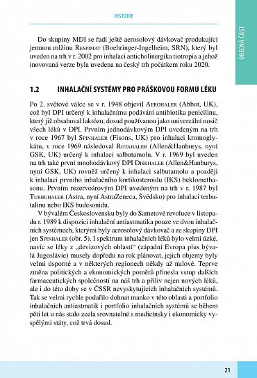 Náhled Inhalační systémy v léčbě nemocí s chronickou bronchiální obstrukcí, 2.  vydání